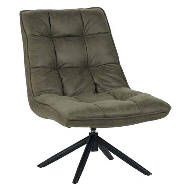 Draaifauteuil Yuki ecoleer groen product