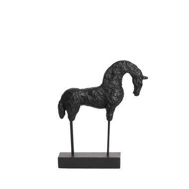 Light & Living - Ornament HORSE - 30x9x35cm - Zwart product