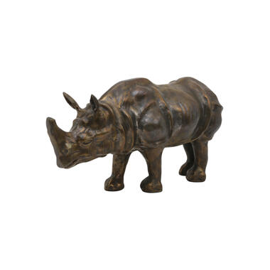 Light & Living - Ornament RHINO - 53x22x24cm - Brons product