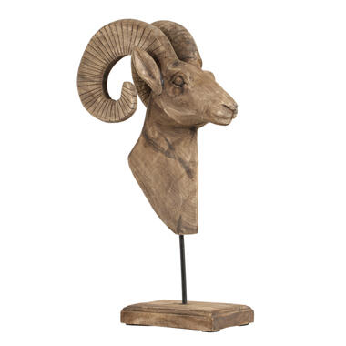 Light & Living - Ornament RAM - 29x23x55cm - Bruin product