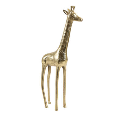 Light & Living - Ornament GIRAFFE - 28x11x63cm - Goud product