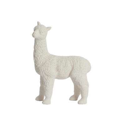 Light & Living - Ornament ALPACA - 29x13x39cm - Wit product