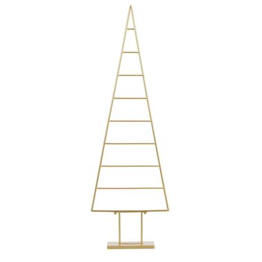 House of Seasons Decoratie Kerstboom - L50 x B15 x H152 cm - Goud product