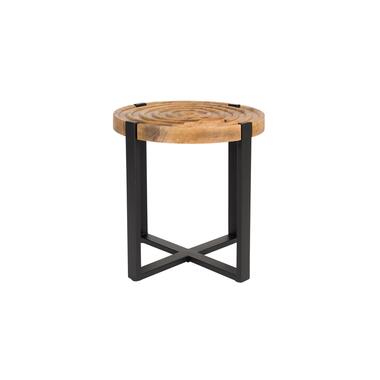 Housecraft Living Buz Bijzettafel Rond 40 cm Mangohout - Bruin product