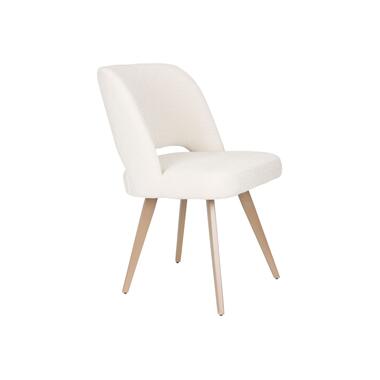 Housecraft Yves Eetkamerstoelen Wit - Set van 2 product