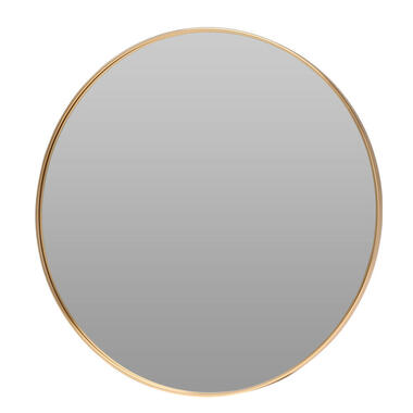 Home & Styling Wandspiegel Golden Circle - kleur goud - D50 cm product