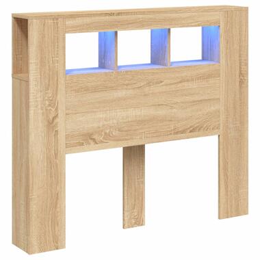 vidaXL Hoofdbord 120x18,5x103,5 cm bewerkt hout sonoma eikenkleurig product