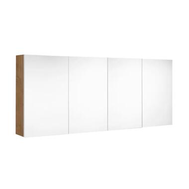 Allibert Spiegelkast Santiago - 140 cm Eik Arlington product