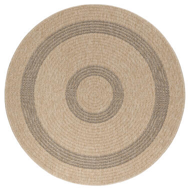 Berlin Rond Laagpolig Beige - 200 CM ROND product