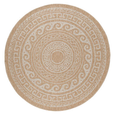 Garden Rond Laagpolig Beige - 160 CM ROND product