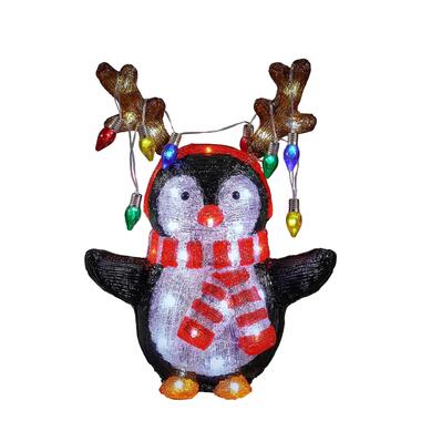 Luca Lighting Kerstverlichting Buiten Penguin - L32 x B21 x H42 cm product