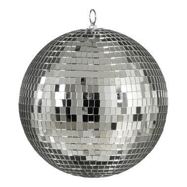 House of Seasons Kerst Discobal - Ø25 cm - Zilver product