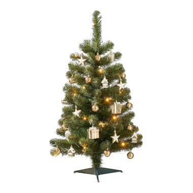 Black Box Trees Joy Kunstkerstboom met Ornamenten en Verlichting - H90 product