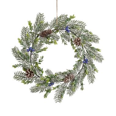 House of Seasons Kerstkrans - Ø42 cm - Groen product