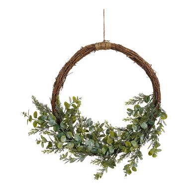 House of Seasons Kerstkrans - Ø45 cm - Groen product