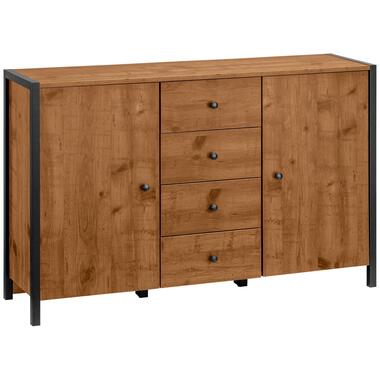 Chris - Dressoir met 2 deuren en 4 laden in eikenlook product