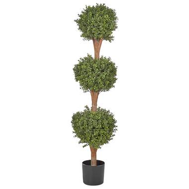 BUXUS BALL TREE - Kunstplant - Groen - 154 cm - Synthetisch product