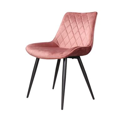 DS4U - Benito 3.0 eetkamerstoel velours - roze product