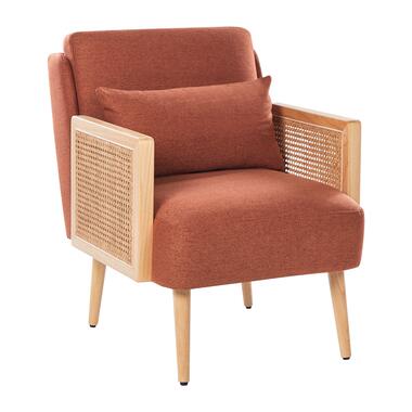 ORUM - Fauteuil - Oranje - Rotan product