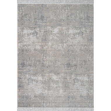 Interieur05 Vintage vloerkleed Smuk grijs met franjes - 300 x 195 cm product