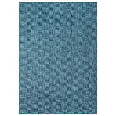 Uni Binnen en Buiten Vloerkleed Solid Blauw - 160x230 CM product