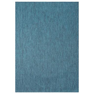 Uni Binnen en Buiten Vloerkleed Solid Blauw - 240x340 CM product