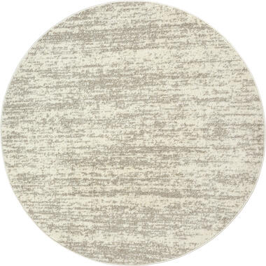 Relax Oslo - Laagpolig Effen Vloerkleed - Creme - 150 CM ROND product