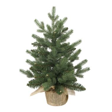 Little Grove mini kunstkerstboom Noorse Spar - PE en PVC - ⌀43cm - ↕60cm product