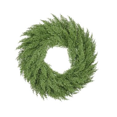 Little Grove kerstkrans Cipres - PE - ⌀60cm product