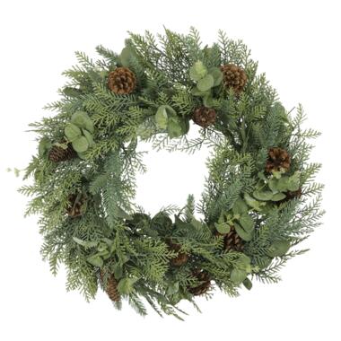 Little Grove kerstkrans Wintergroen - PE - ⌀60cm product