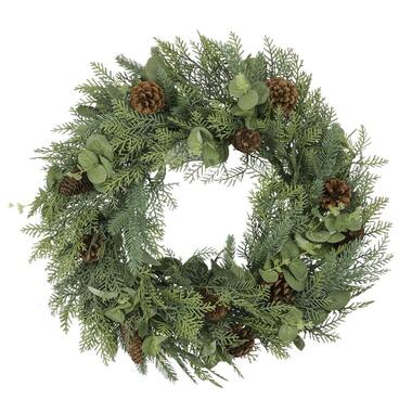 Little Grove kerstkrans Wintergroen - PE - ⌀45cm product