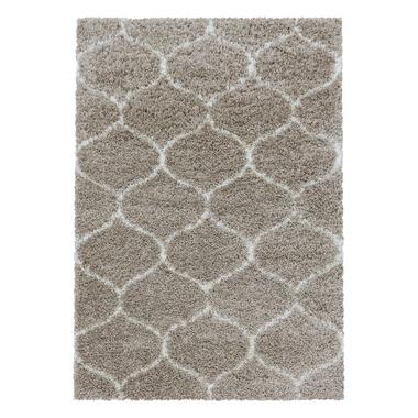 Opera Soft Shaggy Hoogpolig Vloerkleed Beige - 160x230 CM product