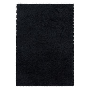 Monaco Soft Shaggy Hoogpolig Vloerkleed Black - 240x340 CM product