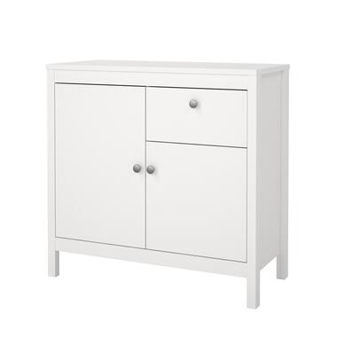 Hioshop Madrid dressoir 2 deuren 1 lade wit product