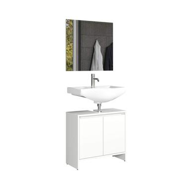 Hioshop Basix badkamer wit product