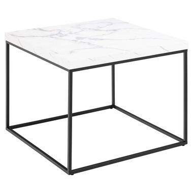 Hioshop Carossa salontafel 60cm marmer decor wit product