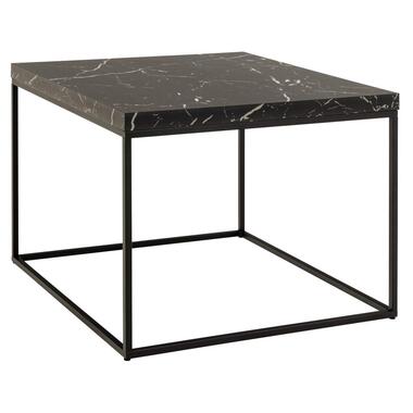 Hioshop Carossa salontafel 60cm marmer decor zwart product