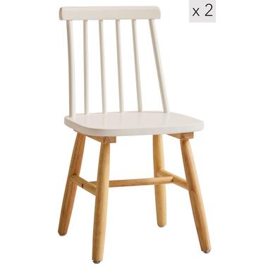 Set van 2 kinderstoelen van massief hout product