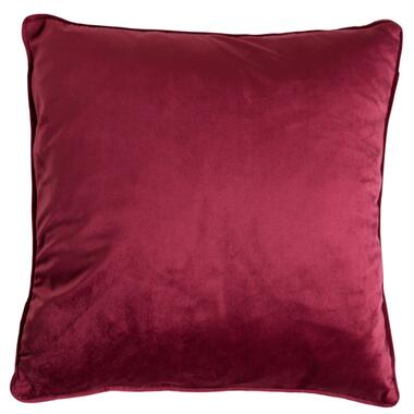 Sierkussen Finn - Red Plum - 45x45 cm product