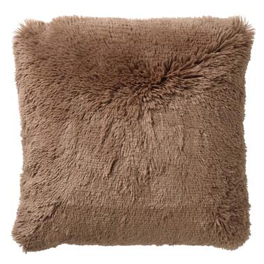 Kussenhoes Fluffy - Tobacco Brown - 45x45 cm product