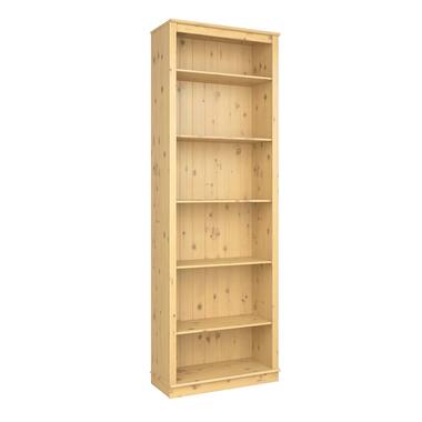 Hioshop wandkast Buple - 5 planken - gewaxt product