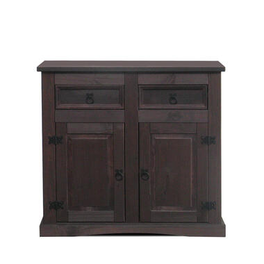 Hioshop dressoir Mexico New - Bruin product