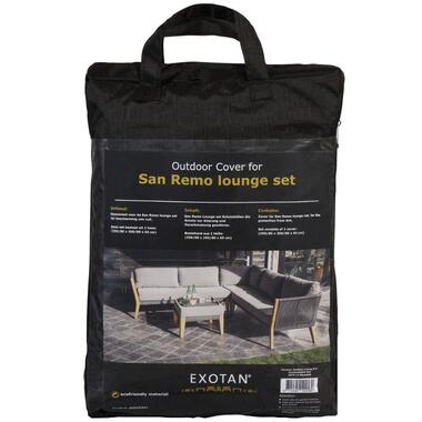 Exotan Beschermhoes Loungeset San Remo - PE - Zwart - 45x30x14 product