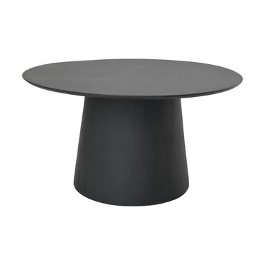 Ronde Eettafel Drum-140X140X77-Zwart-Mango product