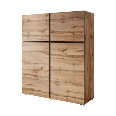 Meubella Dressoir Cainan - Eiken - 119 cm - Hoog product