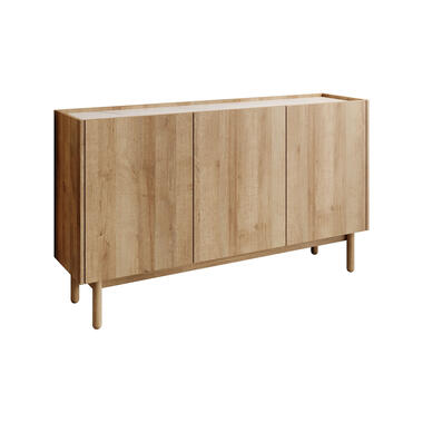 Meubella Dressoir Cayenne - Eiken - 144 cm - Hoog product