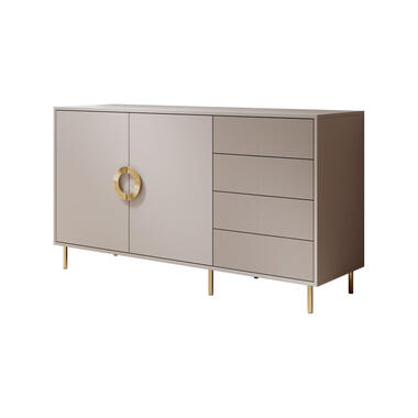 Meubella Dressoir Nyna - Beige - 150 cm product