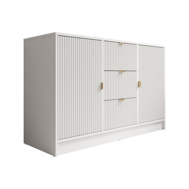 Meubella Dressoir Tavares - Wit - 118 cm product