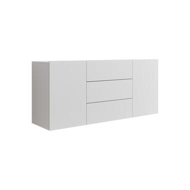 Meubella Dressoir Asilento - Mat wit - 140 cm product