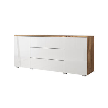 Meubella Dressoir Pure - Wit - Eiken - 150 cm product